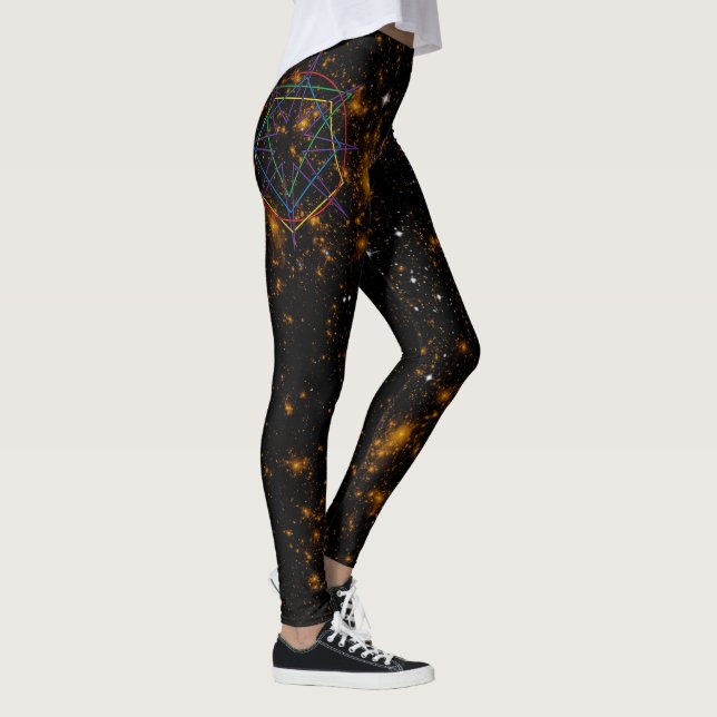 Legging Sigilo de Geometria Sagrada (Direita)