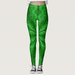 Legging Signature Ariel Winter Green Marble Mandala Yoga