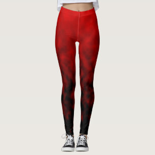 Legging Silêncio de Cinza Vermelha
