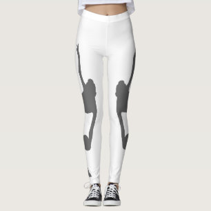 Legging Silhueta da ginástica rítmica