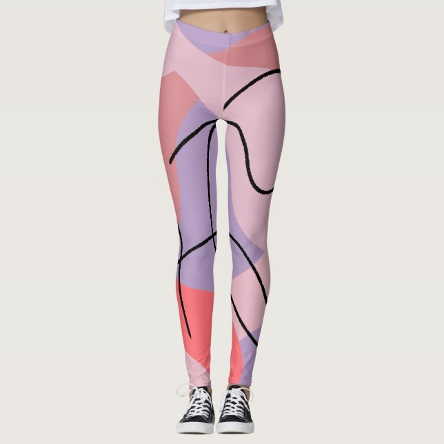 Legging Silhueta da Serenidade: A Beleza de um Cavalo Livr (Frente)