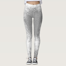 Legging Silhueta Minimalista de Jeans - Preto
