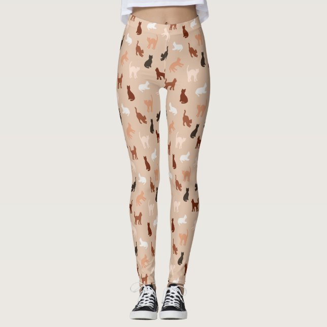 Legging Silhute de gato (Frente)