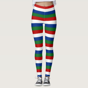 Legging símbolo de padrão do país do indicador do jogo str