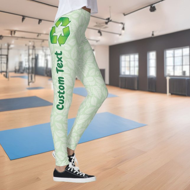 Legging Símbolo de reciclagem (Criador carregado)
