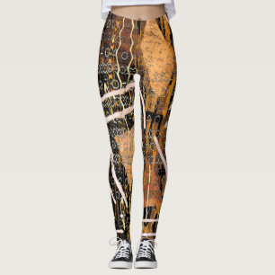 Legging Símbolos tribais africanos