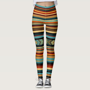Legging Simetria Tribal Negrito