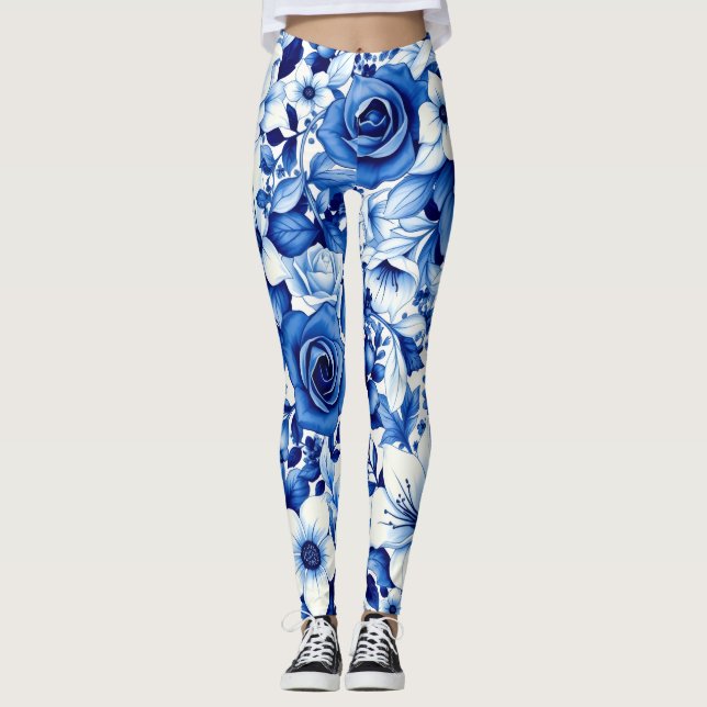 legging simfonia rosa azul (Frente)