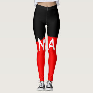 Legging Simple monogram add your name letter man minimal t