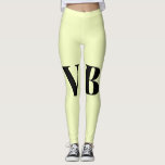 Legging simples e mínimo personalizado pastel personalizad<br><div class="desc">Personalizar design de modelo</div>