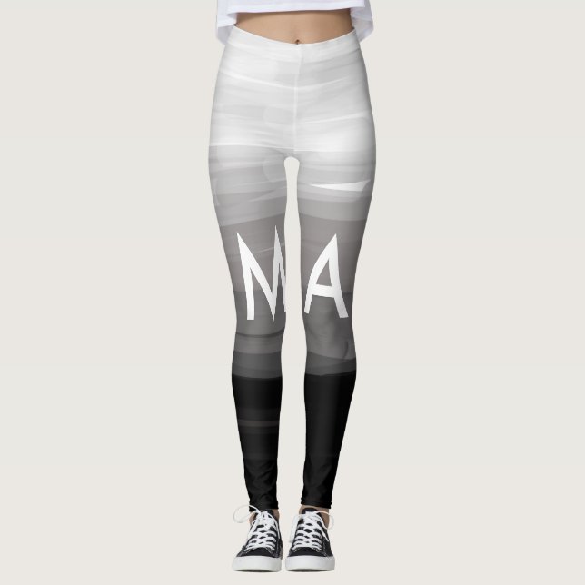 Legging Simples monograma adicione seu nome com letra míni (Frente)