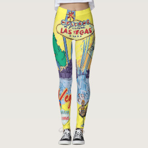 Legging Sinal de boas-vindas de Las Vegas