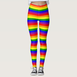 Legging Sinalizador de Orgulho Cores LGBTQ+ Arco-Íris