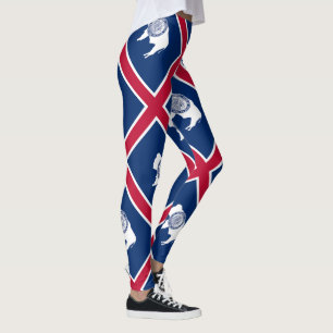 Legging Sinalizador do Estado Wyoming