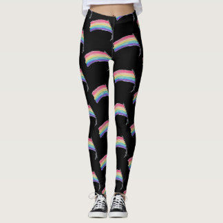 Legging Sinalizador do Orgulho Arco-Íris