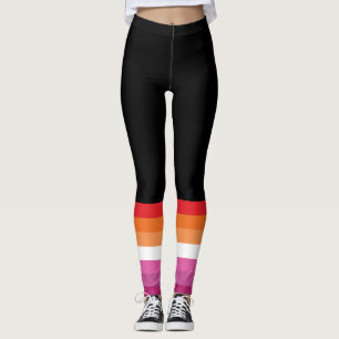 Legging Sinalizador do Orgulho Lésbico