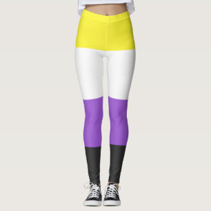 Legging Sinalizador do Orgulho Não Binário