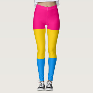 Legging Sinalizador do Orgulho Pansexual