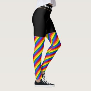 Legging Sinalizador e Orgulho Arco-Íris, comunidade LGBT/