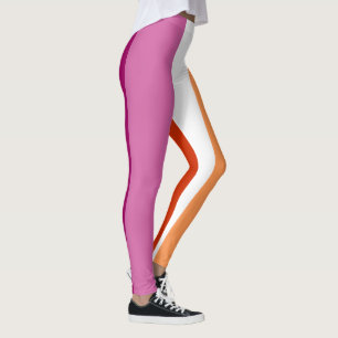 Legging Sinalizador LGBTQ do Orgulho Lésbico