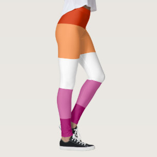Legging Sinalizador LGBTQ do Orgulho Lésbico