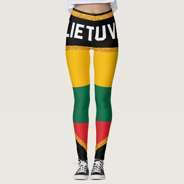 Legging Sinalizador Lituânia (Frente)