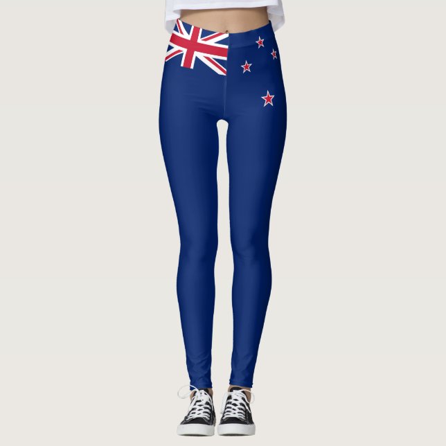 Legging Sinalizador Nova Zelândia (NZ) (Frente)