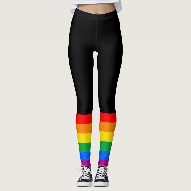 Legging Sinalizador Orgulho gay tradicional (Frente)