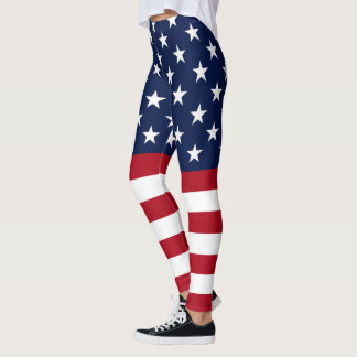 Legging Sinalizador Star Spangled EUA