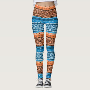Legging Sistema geométrico abstrato moderno de decoração