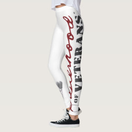 Legging Sisters of Veterans Military Pride Design