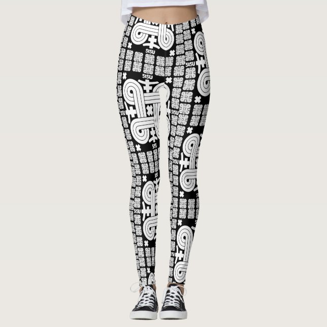 Legging Sisu Art Finlandês (Frente)