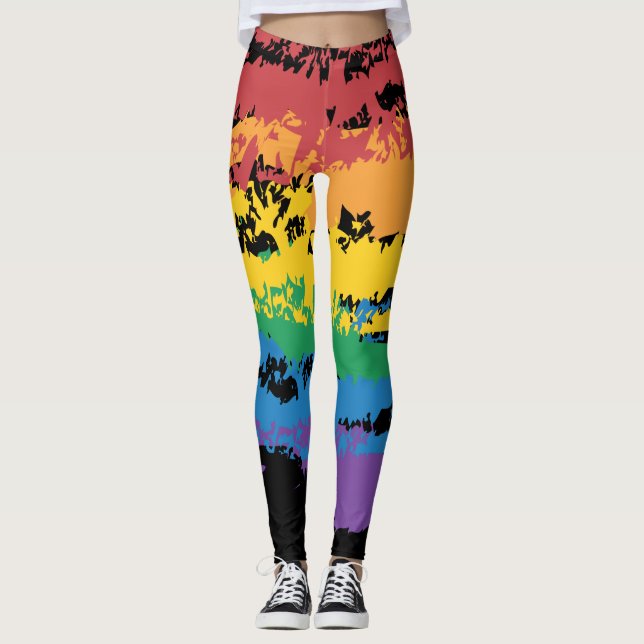 Legging Sketchy Rainbow (Frente)