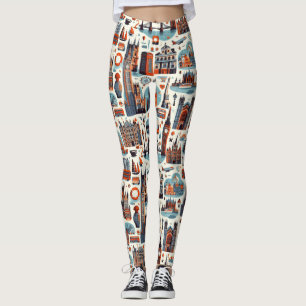 Legging Skyline Chic Londres
