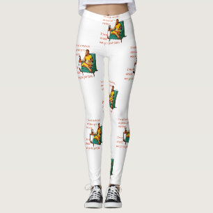 Legging SlipperyJoe socializando festa de bebida mulher vi