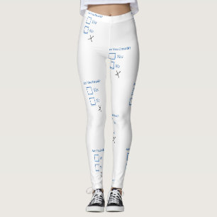 Legging SlipperyJoe's você está bêbado humorístico ligeira
