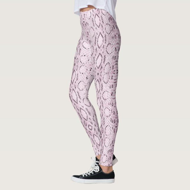 Legging Snakeskin Rosa Exótico (Esquerda)