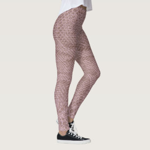 Legging Snakeskin Rosa Moderno