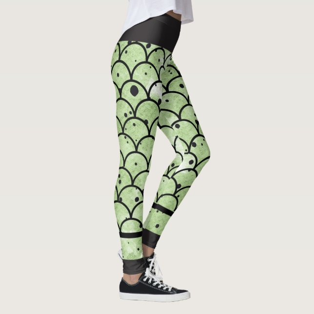 Legging Snakeskin Verde (Direita)