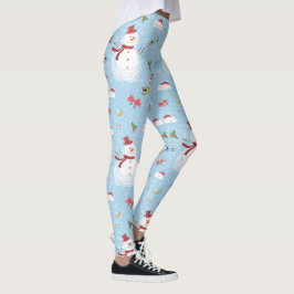 Legging Snowman de Natal