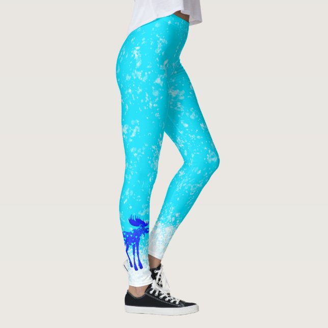 Legging Snowy Moose - Pernas (Direita)
