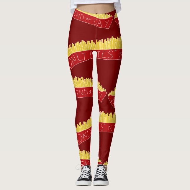Legging Só Dia de Batata Frita 🍟 (Frente)