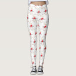 Legging Só passeando no Sloth Christmas<br><div class="desc">Só passeando na design de Natal Sloth</div>