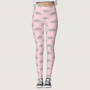 Legging Só passeando por preguiça preguiçosa divertida
