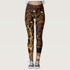 Legging Sob a Árvore da Vida, Gustav Klimt,