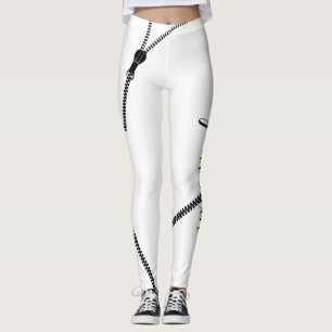 Legging Sob Sua Calça De Zipper Da Skin Inc