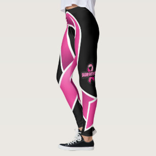 Legging Sobrevivência do câncer da mama