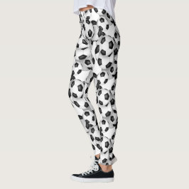 Legging Soccer balls pattern
