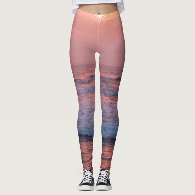 Legging Sol sobre o mar (Frente)