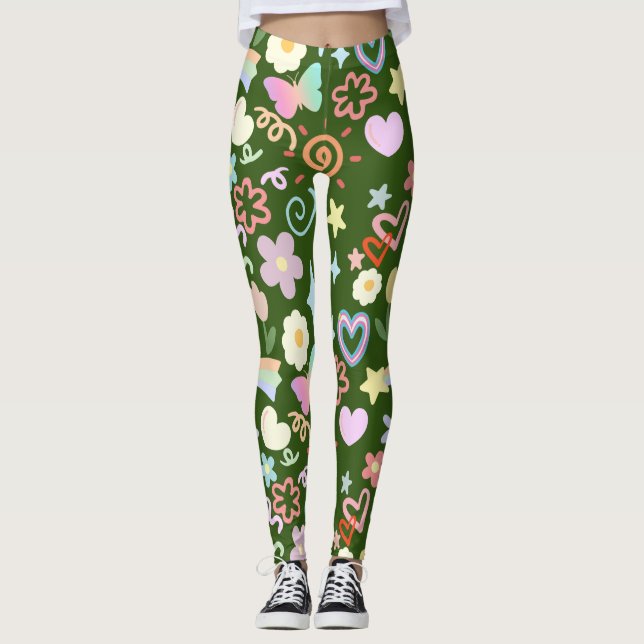 Legging Sombra pastel D Verde BG (Frente)